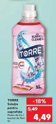 Kaufland TORRE Soluție pentru suprafețe Ofertă