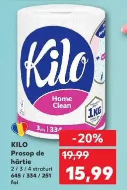 Kaufland KILO Prosop de hârtie Ofertă