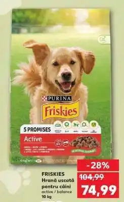 Kaufland FRISKIES Hrană Uscată Pentru Câini Ofertă