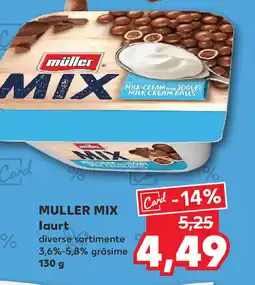 Kaufland MULLER MIX laurt Ofertă