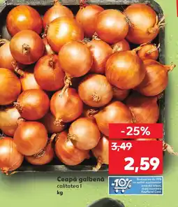 Kaufland Ceapă galbenă Ofertă