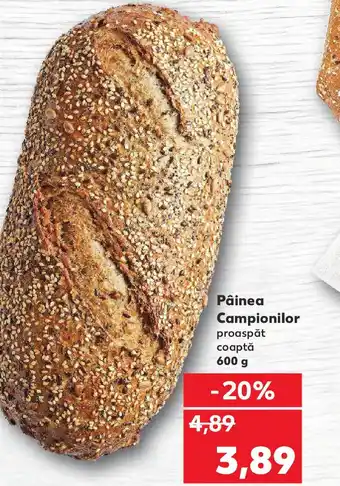 Kaufland Pâinea Campionilor proaspăt coaptă Ofertă