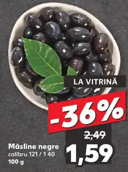 Kaufland Măsline negre Ofertă