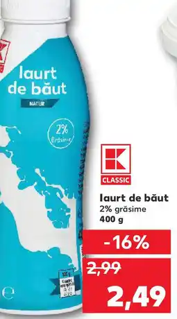 Kaufland laurt de băut 2% grăsime Ofertă
