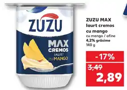 Kaufland ZUZU MAX laurt cremos Ofertă