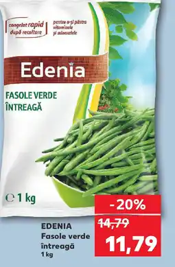 Kaufland EDENIA Fasole verde întreagă Ofertă