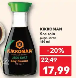 Kaufland KIKKOMAN Sos soia puţin sărat Ofertă