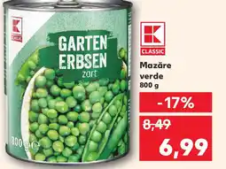 Kaufland Mazăre verde Ofertă