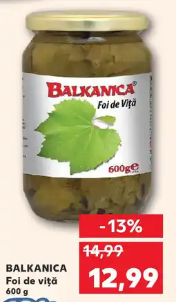 Kaufland BALKANICA Foi de viţă Ofertă