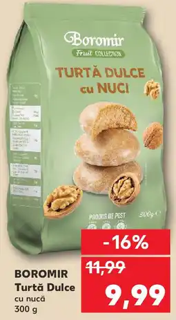Kaufland BOROMIR Turtă Dulce cu nucă Ofertă