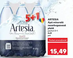 Kaufland ARTESIA Apă minerală necarbogazoasă plată Ofertă