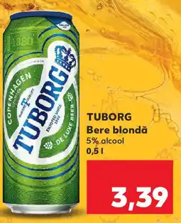 Kaufland TUBORG Bere blondă Ofertă