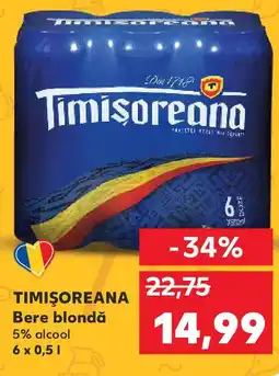 Kaufland TIMIŞOREANA Bere blondă Ofertă