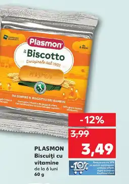 Kaufland PLASMON Biscuiţi cu vitamine Ofertă