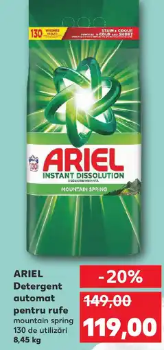 Kaufland ARIEL Detergent automat pentru rufe Ofertă