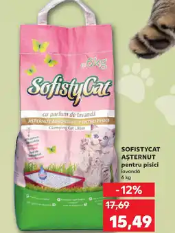 Kaufland SOFISTYCAT AŞTERNUT pentru pisici Ofertă