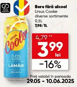 PROFI Bere fără alcool Ursus Cooler Ofertă