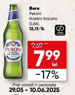 Bere Peroni Nastro Azzurro