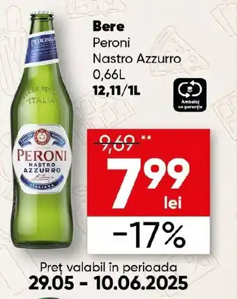 PROFI Bere Peroni Nastro Azzurro Ofertă