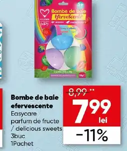 PROFI Bombe de baie efervescente Easycare Ofertă