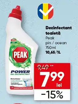 PROFI Dezinfectant toaletă Peak pin / ocean Ofertă