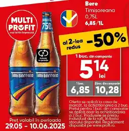 PROFI Bere Timişoreana Ofertă