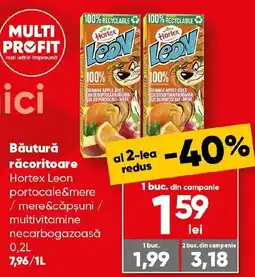 PROFI Băutură răcoritoare Hortex Leon Ofertă