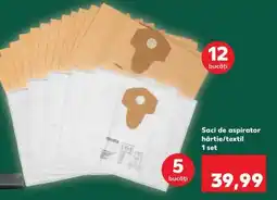 Kaufland Saci de aspirator hârtie/textil Ofertă