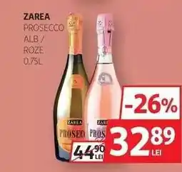 Auchan ZAREA Prosecco Alb/Roze 0.75L Ofertă