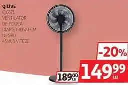 Auchan QILIVE Q.6871 Ventilator de podea Ofertă