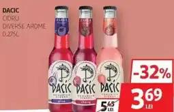 Auchan Dacic Cidru Diverse Arome 0.275L Ofertă