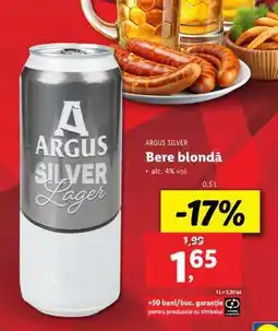 Lidl ARGUS SILVER Ofertă