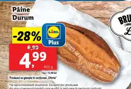 Lidl Pâine durum Ofertă