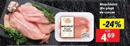 Lidl Mușchiuleț din piept de curcan Ofertă