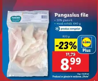 Lidl Pangasius file Ofertă