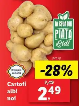 Lidl Cartofi albi noi Ofertă