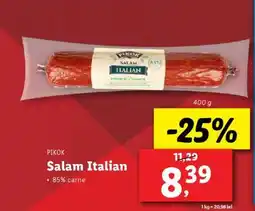 Lidl Salam italian Ofertă