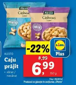 Lidl Alesto Caju prăjit Ofertă