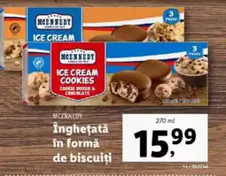 Lidl MCENNEDY Înghețată în formă de biscuiți Ofertă