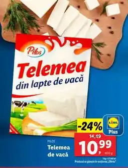 Lidl Telemea de vacă Ofertă