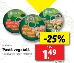 Lidl Pastă vegetală Ofertă