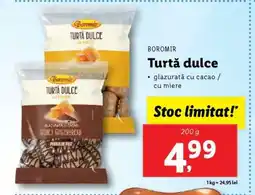 Lidl BOROMIR Turtă dulce Ofertă