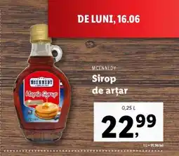 Lidl Mcennedy Sirop de arțar Ofertă