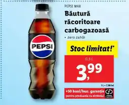 Lidl PEPSI MAX Ofertă