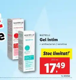Lidl MASTRELLE Gel intim Ofertă