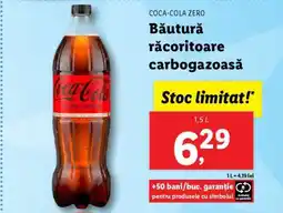 Lidl Coca-Cola zero Ofertă