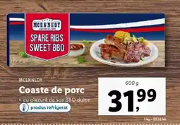 Lidl Coaste de porc Ofertă