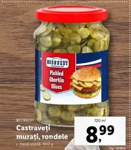 Lidl MCENNEDY Castraveți murați, rondele Ofertă