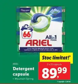 Lidl ARIEL Detergent capsule Ofertă
