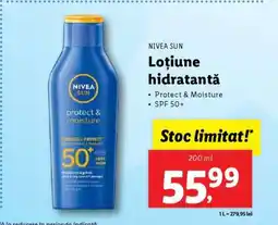 Lidl NIVEA SUN Loțiune hidratantă Ofertă